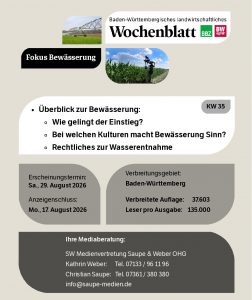 BWW 3526 Mailing Fokus Bewässerung